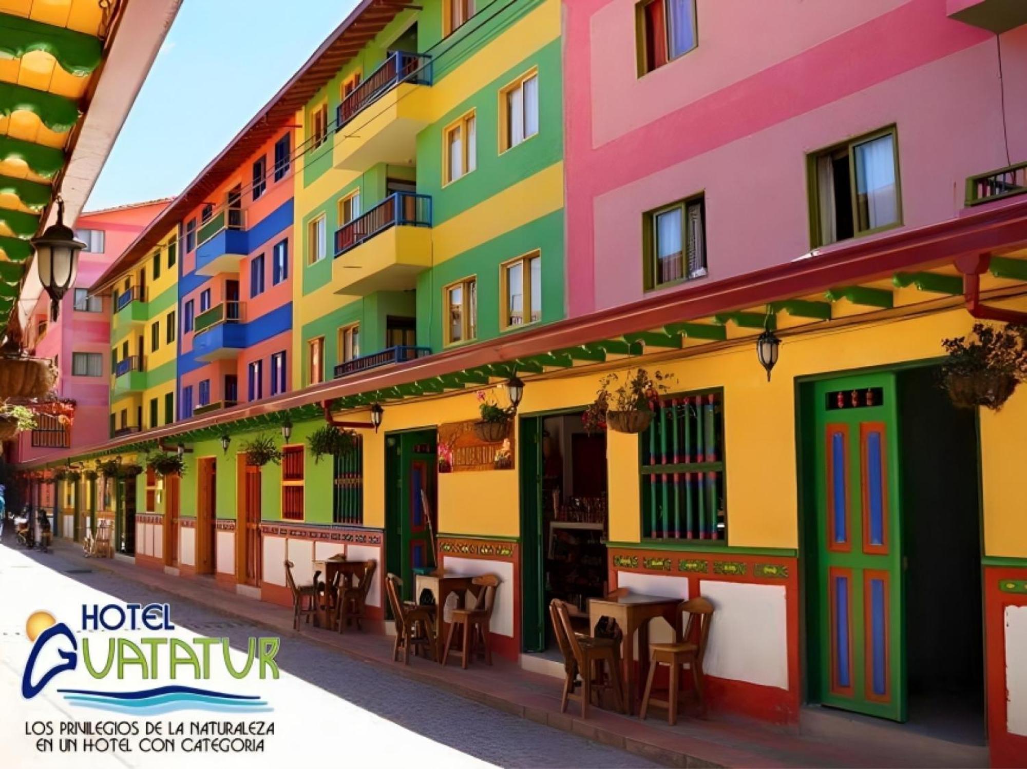 Hotel Guatatur Guatapé エクステリア 写真